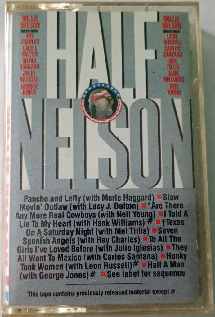 WILLIE NELSON Half Nelson.  Cassette US - фото фото фото 0