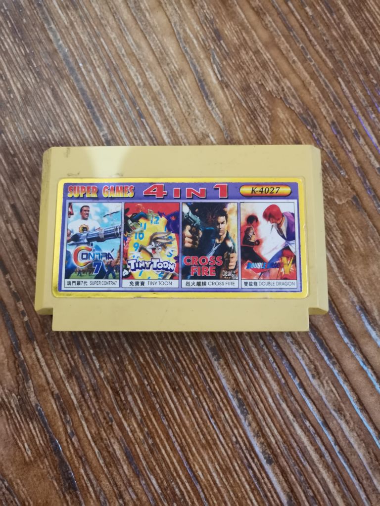 Картридж Dendy Денди Cross fire tiny toon Contra 7 double dragon 2 - фото фото фото 2