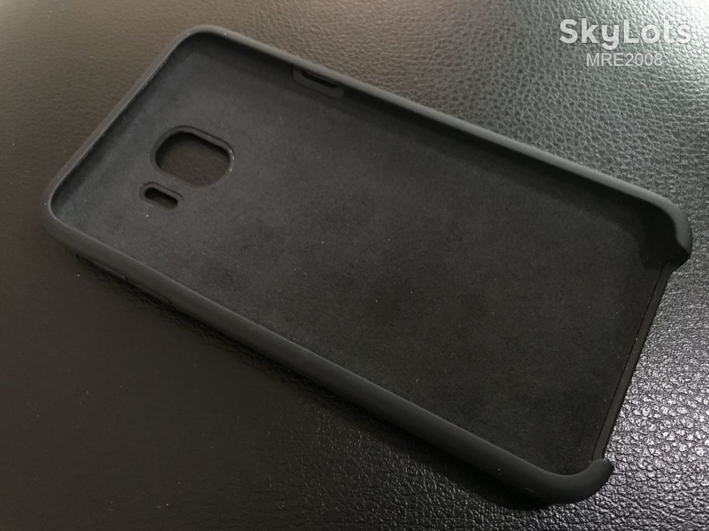 Чехол Silicone Cover для Samsung Galaxy J4  (2018) J400 black - фото фото фото 2