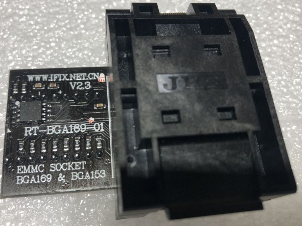 Переходник BGA153/169 eMMC от RT809H для Easy NAND Tiny Tools - фото фото фото 3