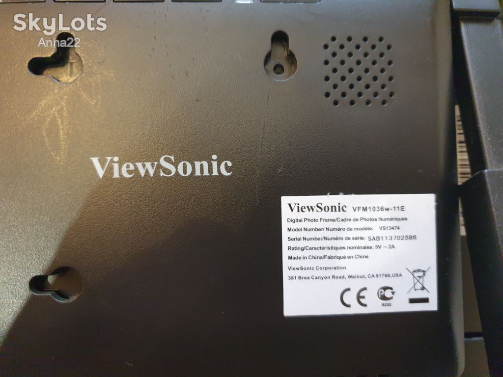 Цифровая фоторамка ViewSonic VFM 1036W-11E - фото фото фото 3