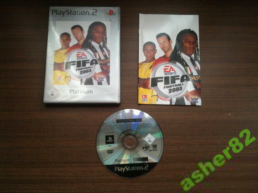 Игра на PS2 "FIFA Football 2003        (Platinum)"       (PAL) - фото фото фото 0
