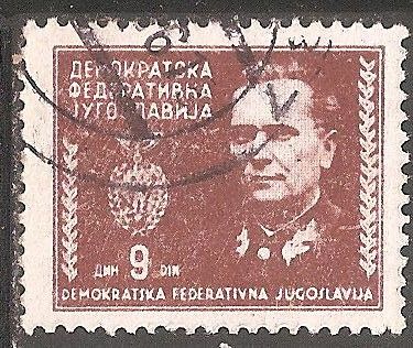Югославия 1945 Sc.167 гаш. - фото фото фото 0