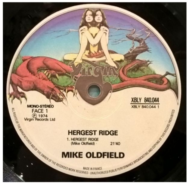 Mike Oldfield - Hergest Ridge - 1974.  (LP). 12. Vinyl. Пластинка. France. - фото фото фото 3