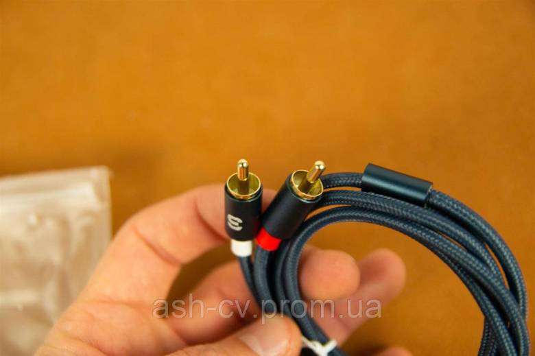 Кабель Hi-End Essager RCA Audio Cable Stereo 3.5mm to 2RCA (5 метрів) - фото фото фото 5