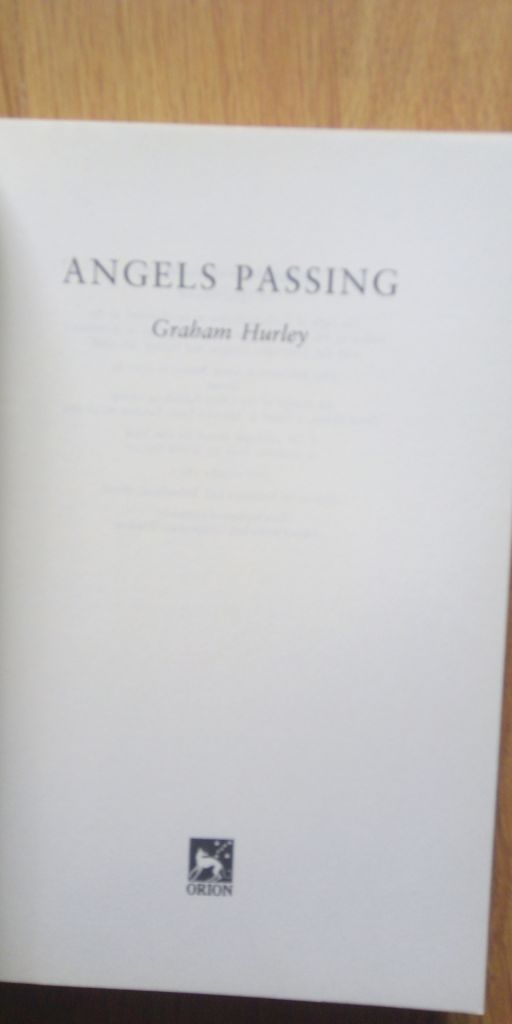 Angels Passing Graham Hurley English на Английском книга - фото фото фото 3