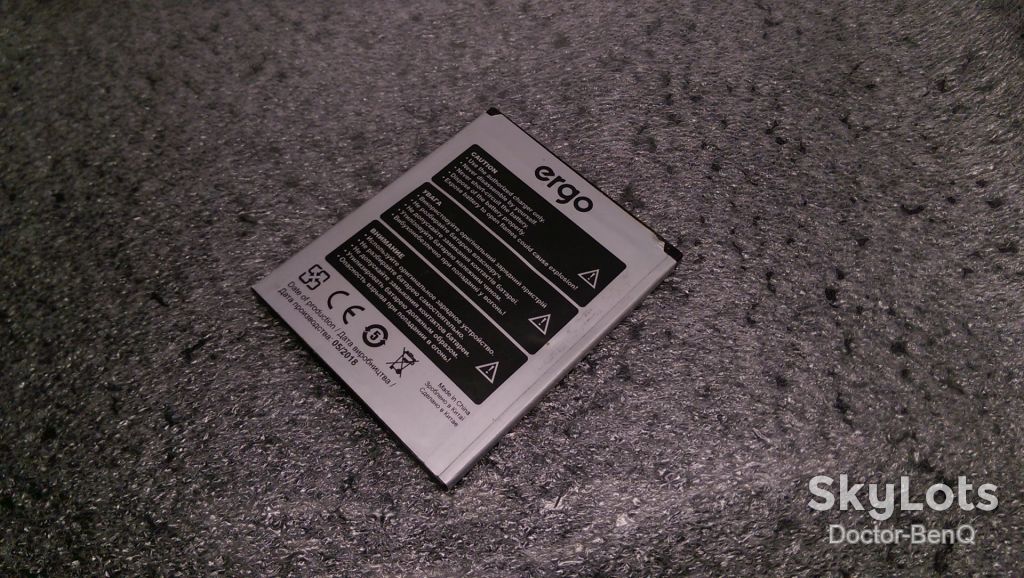 Аккумулятор Ergo B501 Maximum 4000mAh 15.4 Вт/год - фото фото фото 4