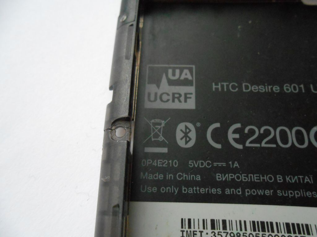 Корпус средняя часть HTC Desire 601 OP4E410 Original - фото фото фото 4