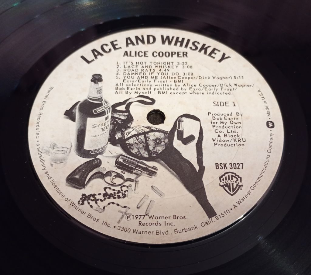 ALICE COOPER Lace And Whiskey LP VG - фото фото фото 3