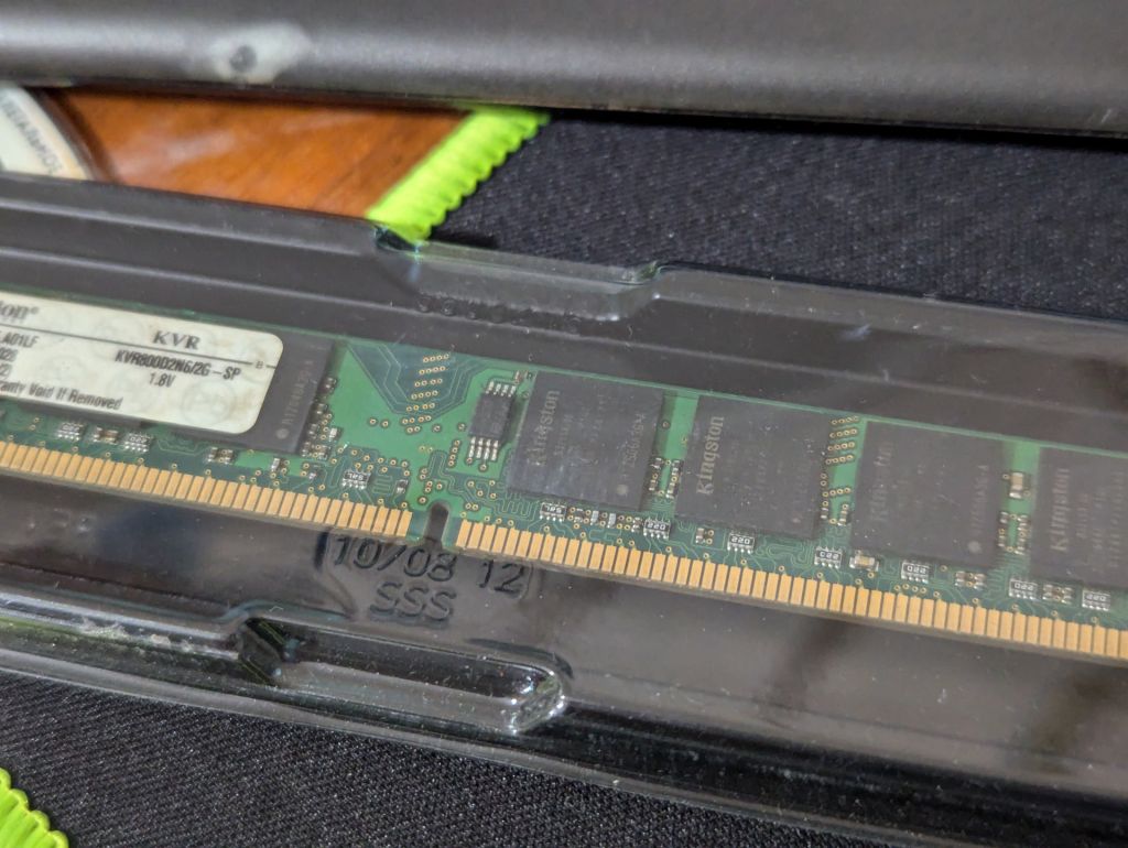 Kingston DDR2 2GB 800MHz PC2-6400 DDR2 DDRII ДДР2 ОЗУ RAM 2ГБ - фото фото фото 2