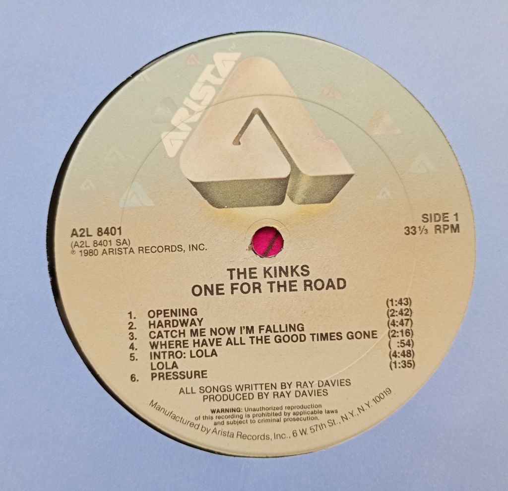 THE KINKS One For The Road 2LP + Poster EX+/EX - фото фото фото 6