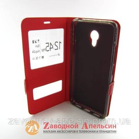 Чехол книжка Meizu M3s M3 mini Smart Case red - фото фото фото 2