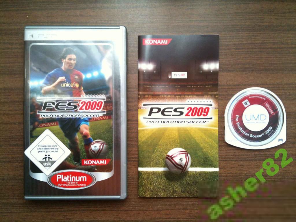 Игра на PSP "PES Pro Evolution Soccer 2009"       (Platinum) - фото фото фото 0