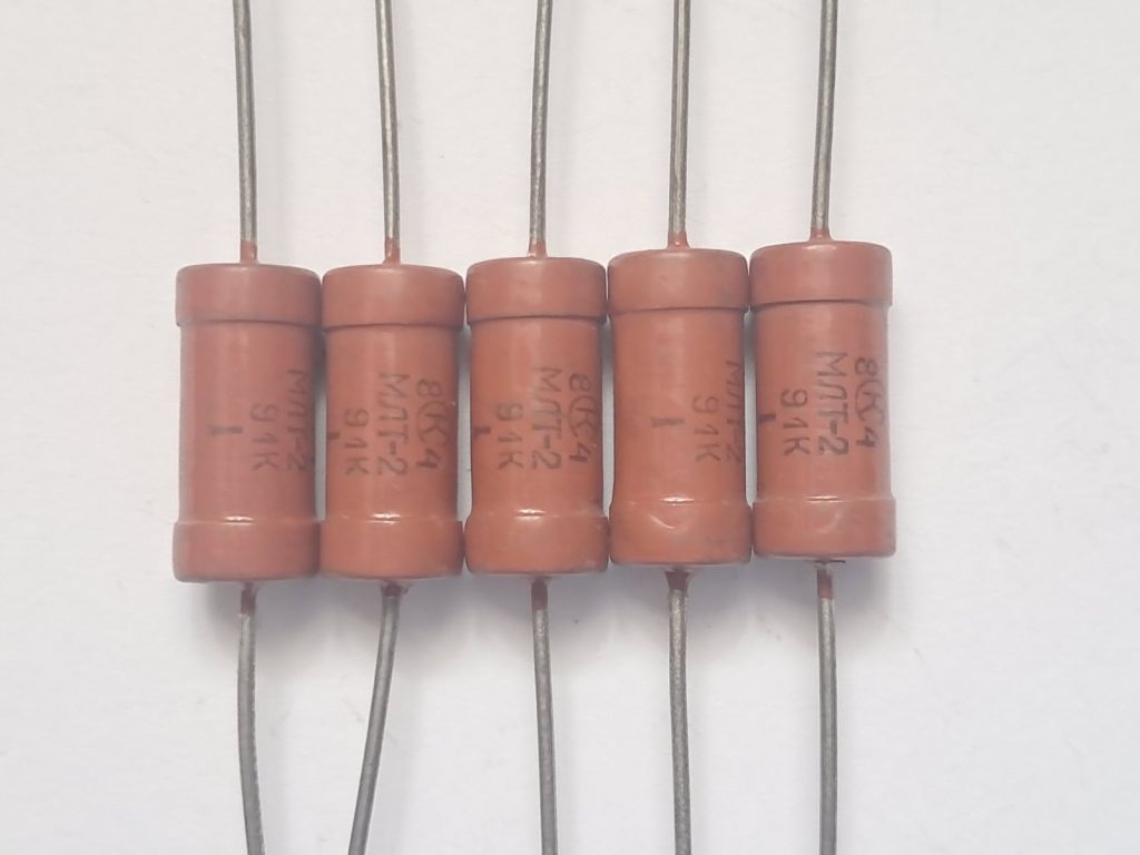 Резистор МЛТ-2 91к 2Вт - фото фото фото 0