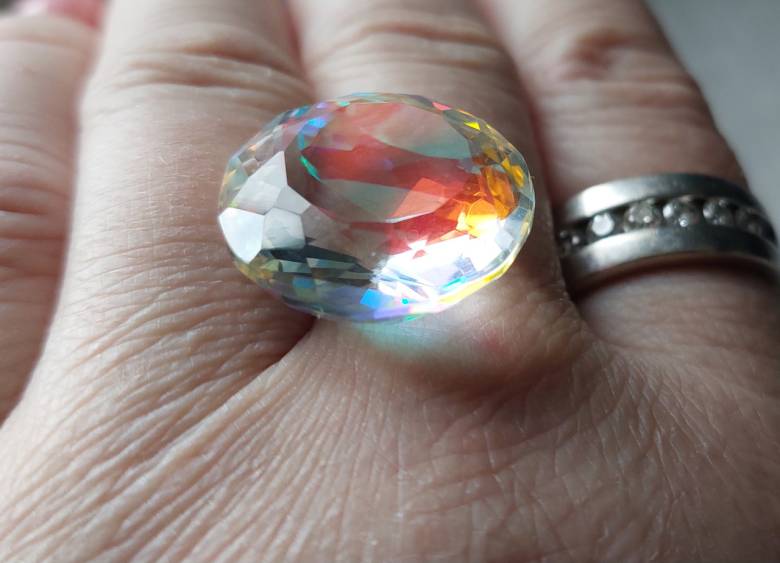 Радужный кварц 25.6 Ct - фото фото фото 4