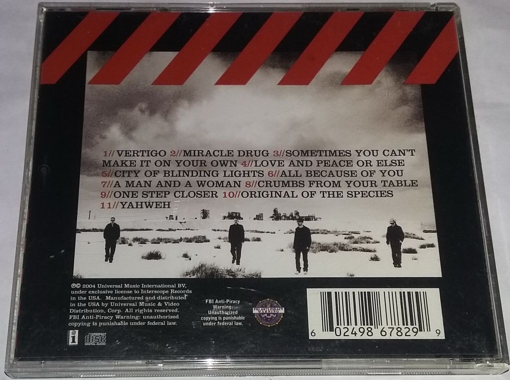 U2 How To Dismantle An Atomic Bomb CD US - фото фото фото 2