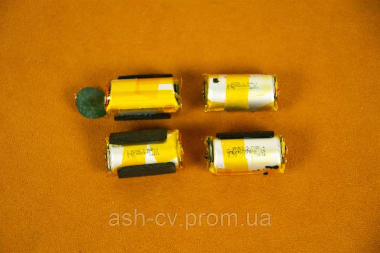 Акумулятор, 18350, 3.7V, 4.2V, 950mAh - фото фото фото 0