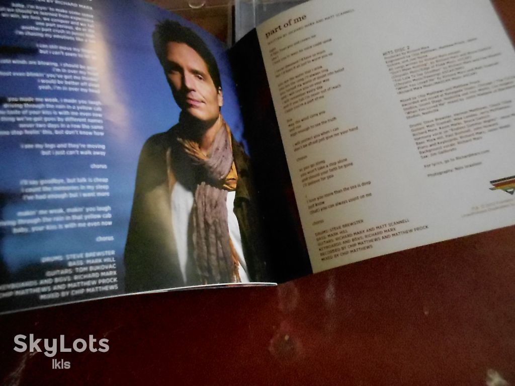 Richard Marx Inside My Head 2CD новый - фото фото фото 8