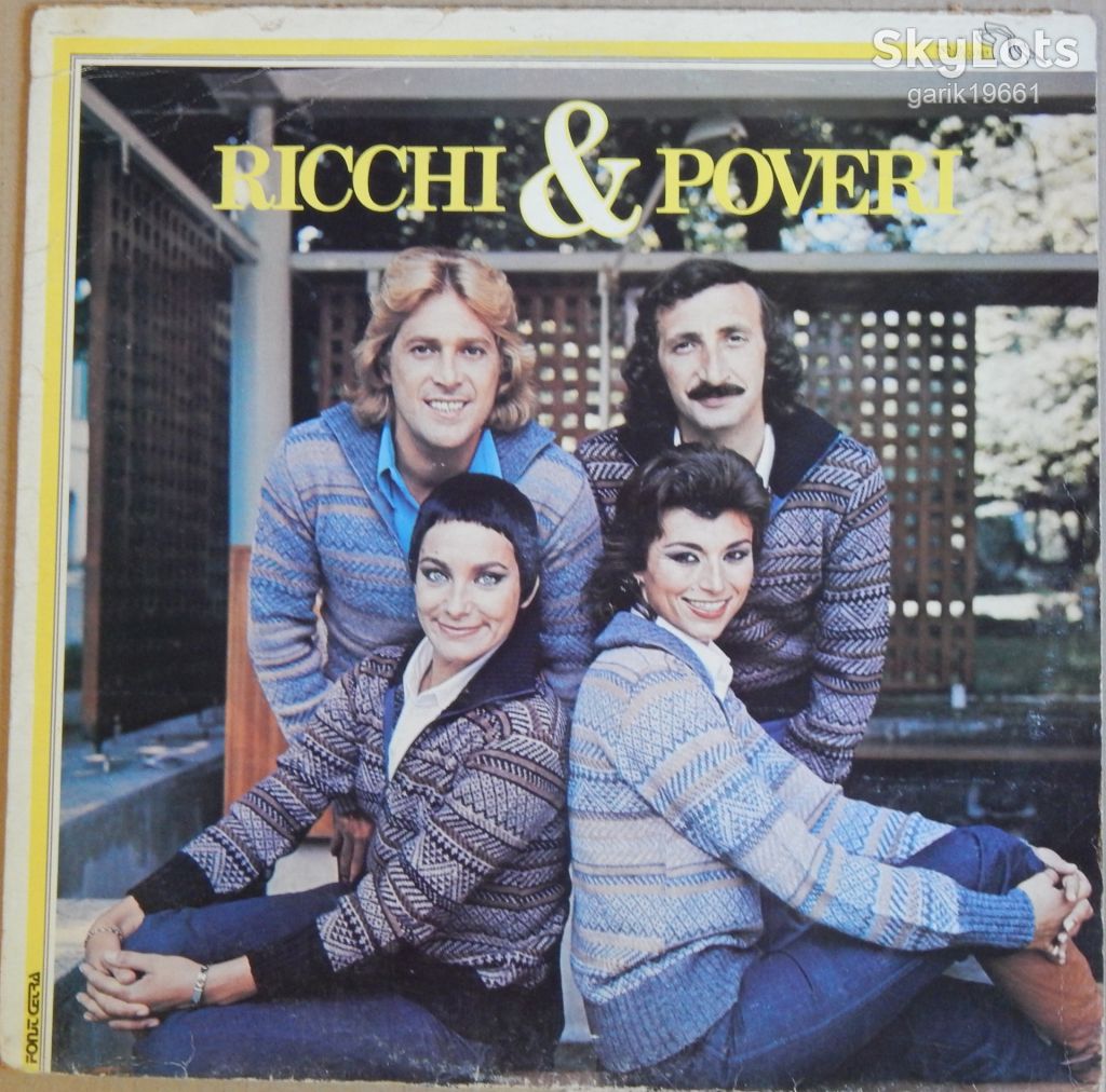 Ricchi &amp; Poveri – Ricchi &amp; Poveri  (Fonit Cetra – PL 404, Italy) VG+/NM- - фото фото фото 0