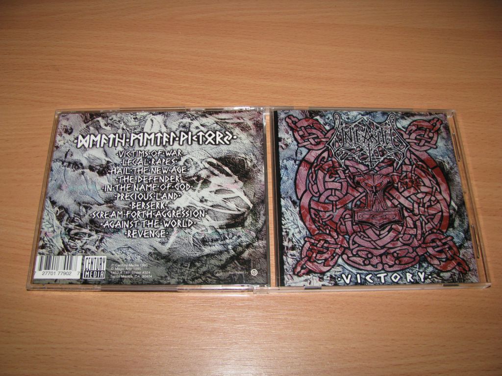 UNLEASHED - Victory    (1995 Century Media 1st press,USA) - фото фото фото 0
