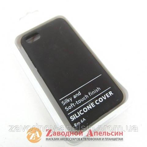 Xiaomi Redmi 6A силиконовый чехол Grand black - фото фото фото 2
