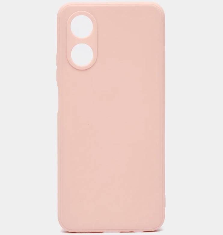 Чохол Fiji Soft для Oppo A17 силікон бампер світло-рожевий - фото фото фото 0