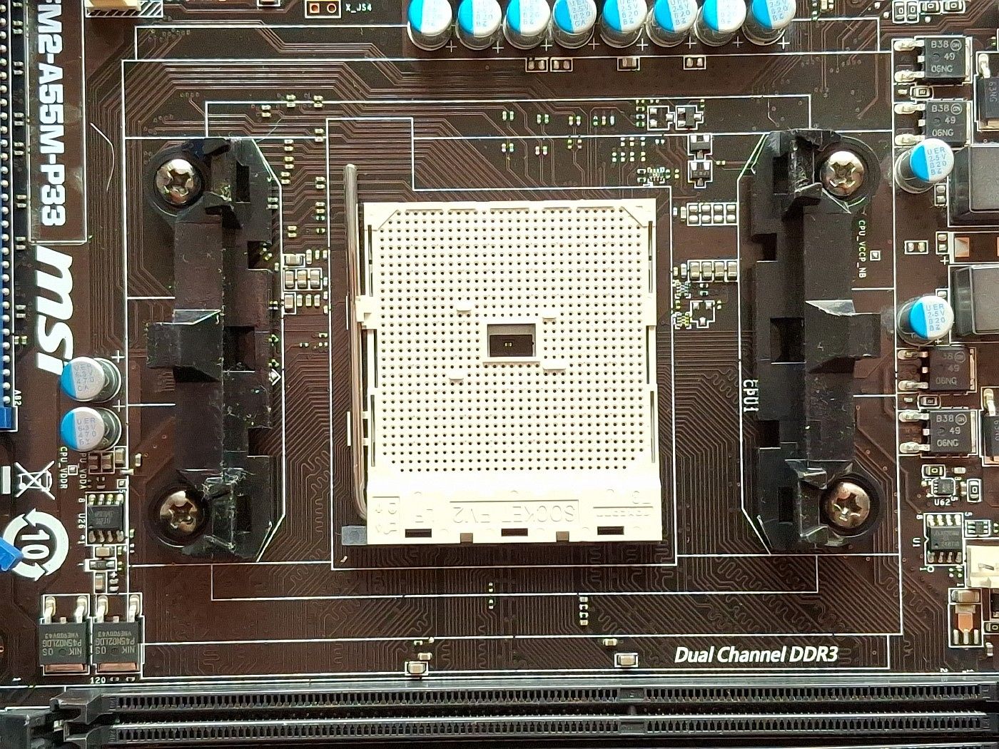 Материнская плата для компьютера MSI FM2-A55M-P33  (Socket FM2) - фото фото фото 5