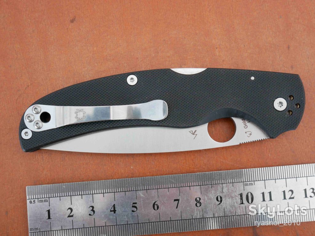 Spyder Native Chief C244, 8Cr14MoV Satin, G10 Black, Replica, Tactical, EDC, Back Lock - фото фото фото 9