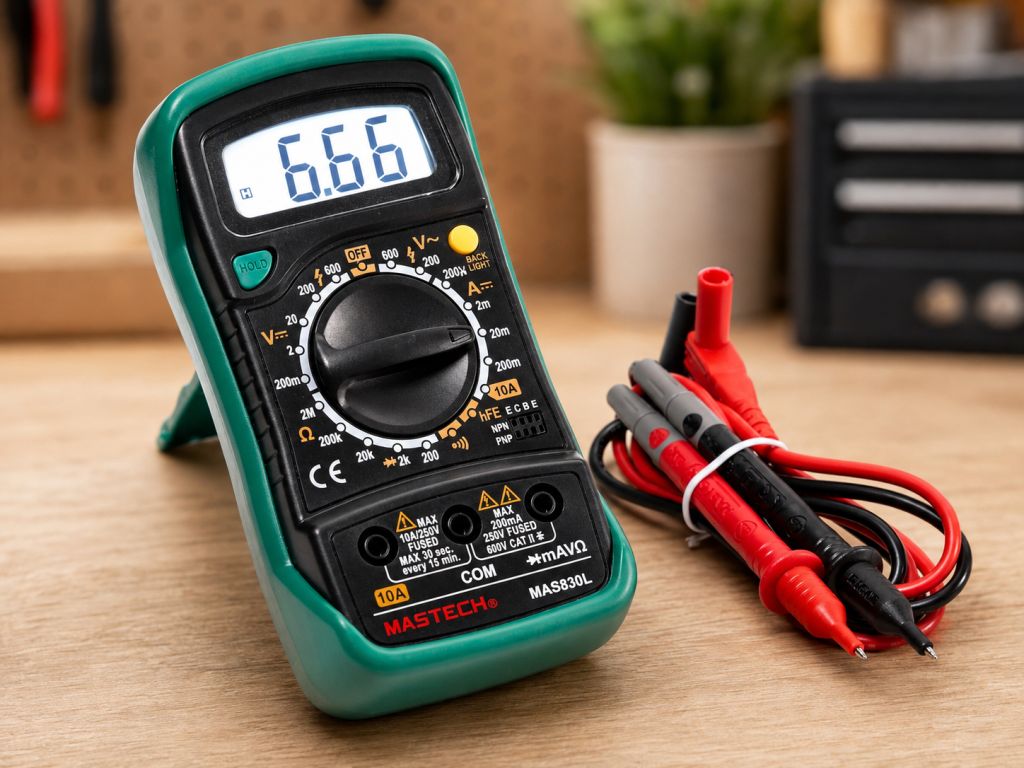Мультиметр DT 830 L / Тестер з підсвічуванням екрану / Цифровий мультиметр - фото фото фото 1