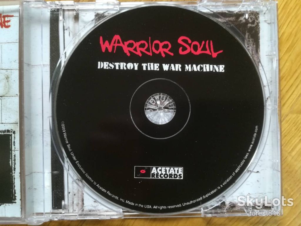 Warrior soul-Destroy the war machine-состояние: отличное - фото фото фото 6