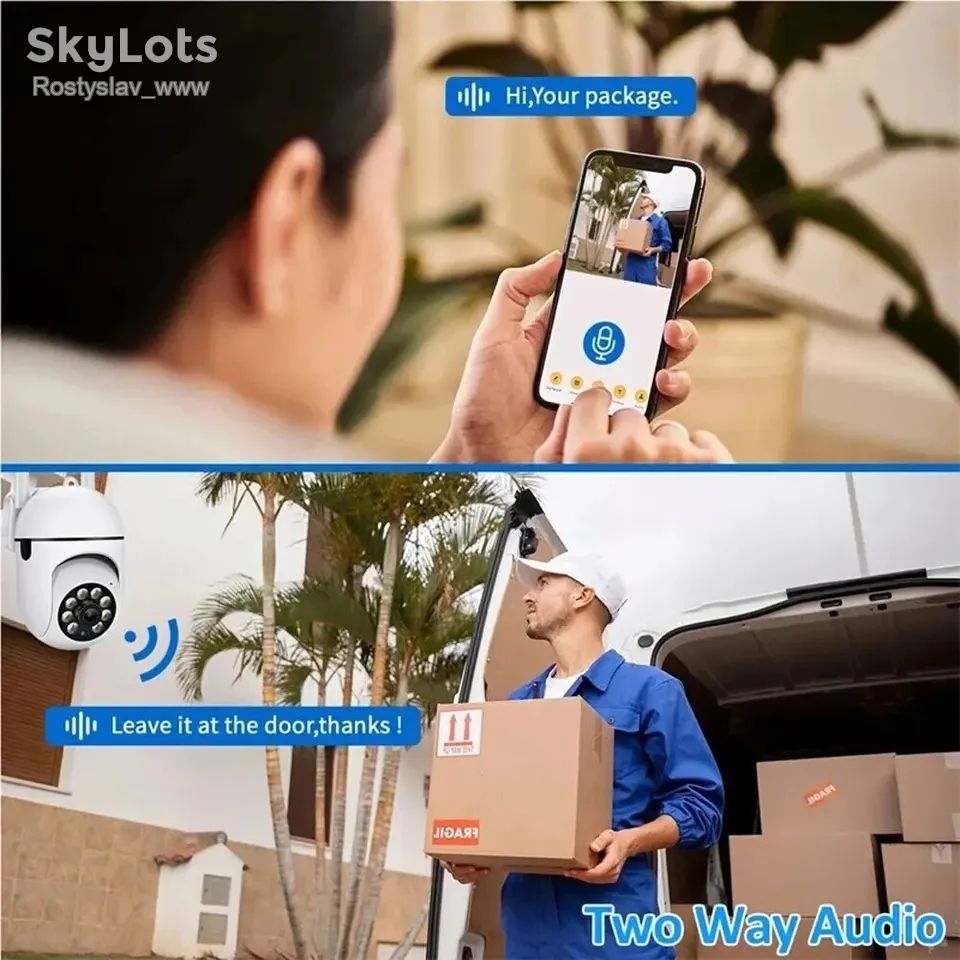 Бездротова вулична IP Wi-Fi camera камера відеоспостереження - фото фото фото 3