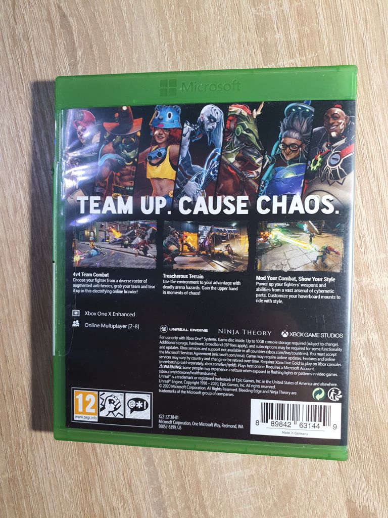 Диск xbox one Bleeding edge / Ninja theori - фото фото фото 2
