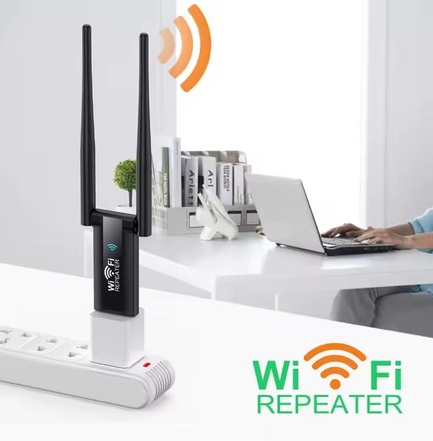 Wifi посилювач поширювач 2.4ГГц живлення через USB - фото фото фото 2