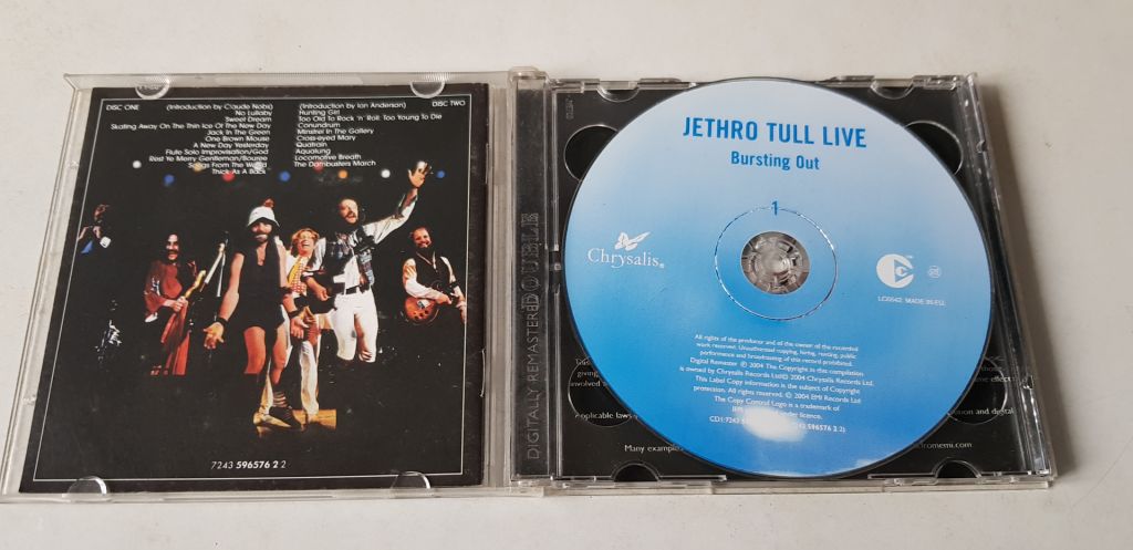Jethro Tull Live Bursting Out 2CD - фото фото фото 2