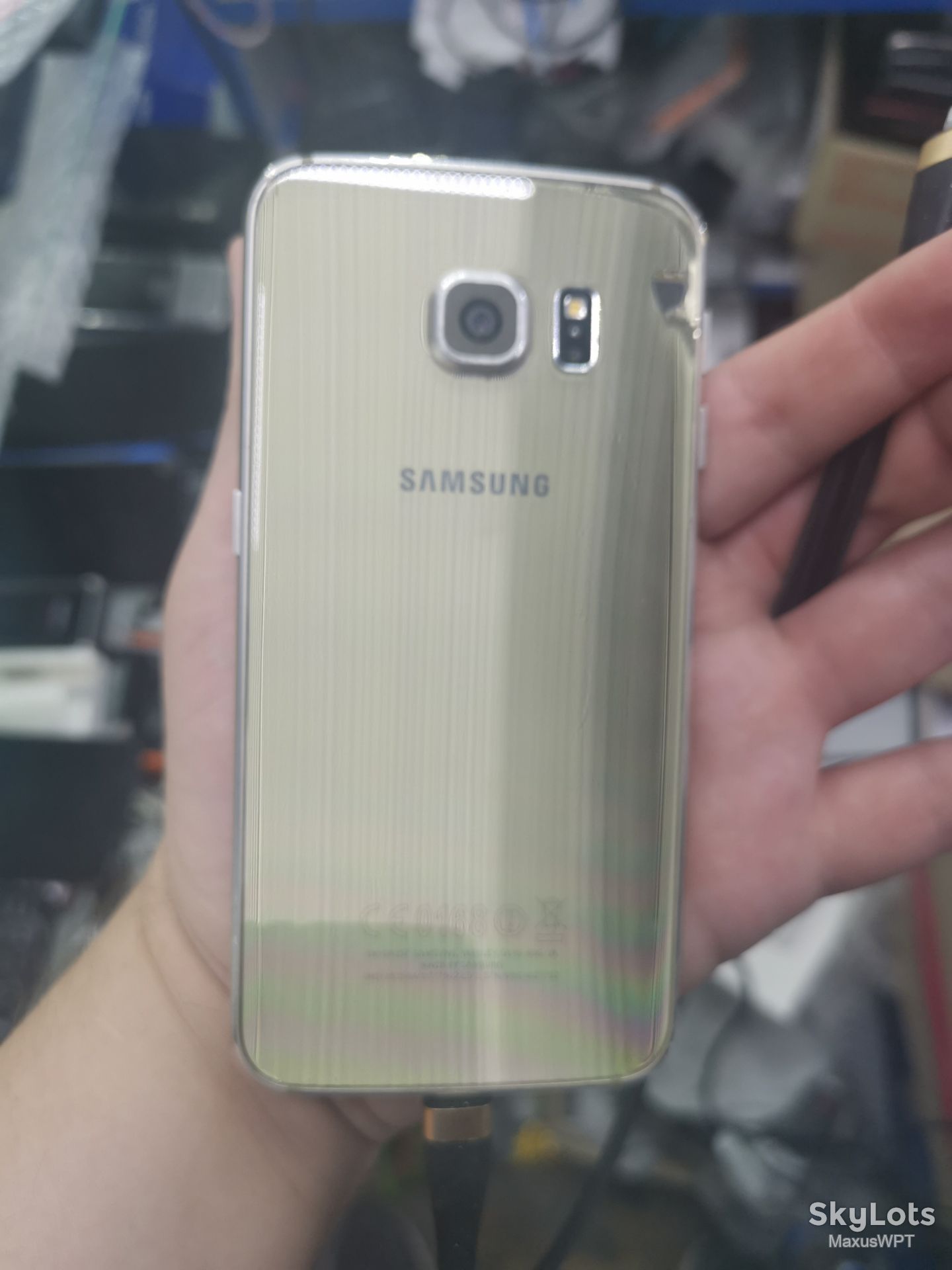 #351 Sklad Samsung S6 edge gold g925f - фото фото фото 2
