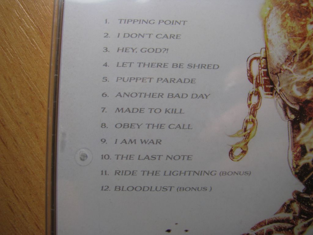 MEGADETH - Megadeth  (2026 BLKIIBLK Rec, LIMITED TARGET +2 BONUS TRACKS) - фото фото фото 2