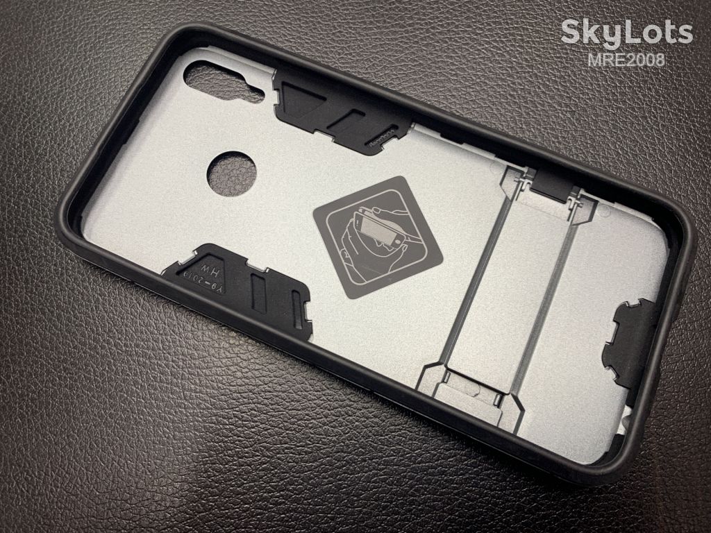 Чехол Hard Case с подставкой для Huawei Y9 2019 grey - фото фото фото 3