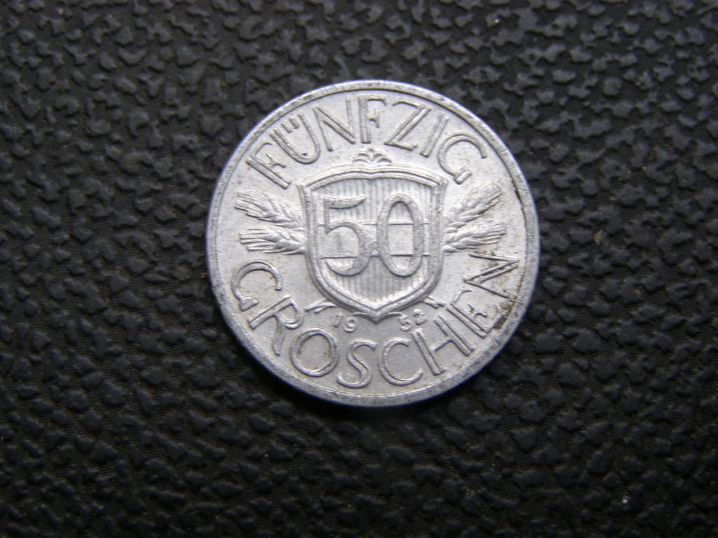 50 грошей Австрия 1952 - фото фото фото 0