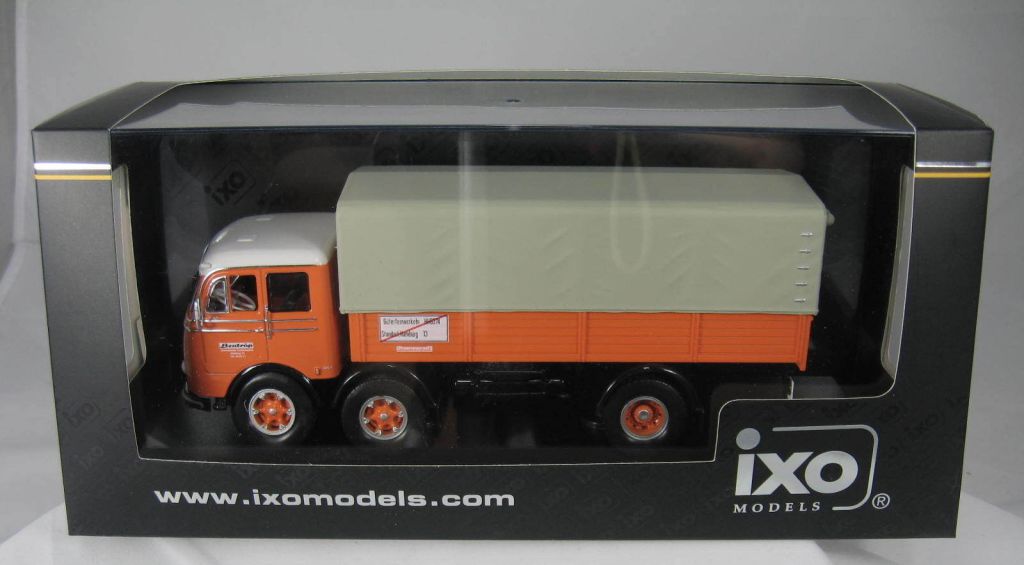 1/43 Mercedes-Benz LP333-Bentrup Ferntransporte. IXO. - фото фото фото 3