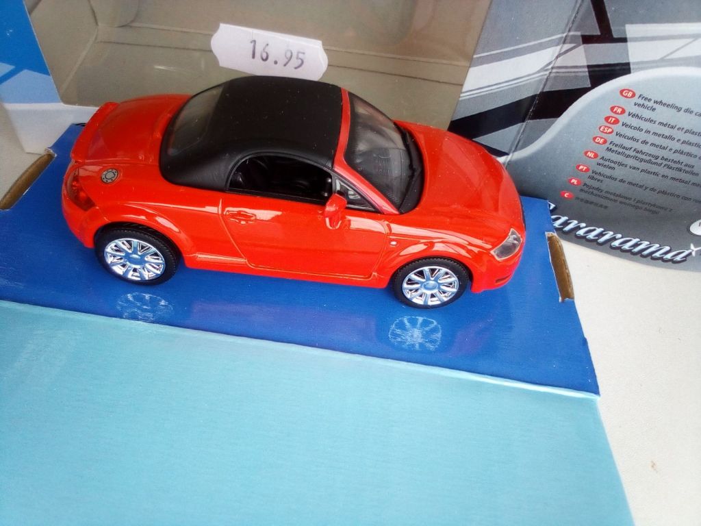 Audi TT Cabriolet by Cararama 1:43 - фото фото фото 1
