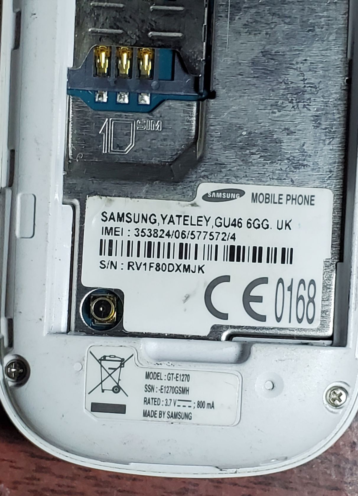 Samsung e1270 з Європи. - фото фото фото 6