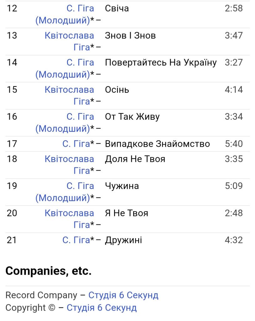 Степан Гіга - Друзі Мої 2 - 2009.  (МК). Касета. Ukraine. S/S. - фото фото фото 5