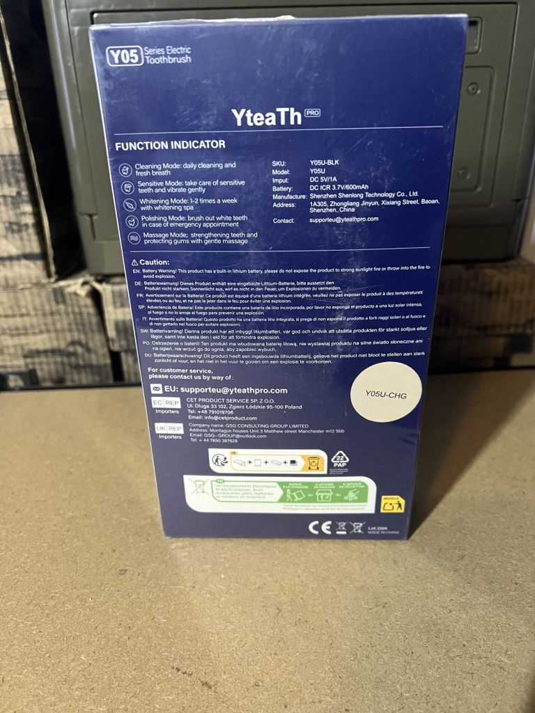 Зубна щітка YteaTh Y05 Series ELECTRIC TOOTHBRUSH - фото фото фото 2