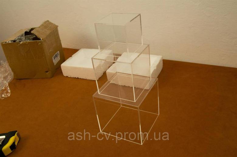 Купол, акриловий, оргскло, набір, 3шт, Acrylic Display Box - фото фото фото 5