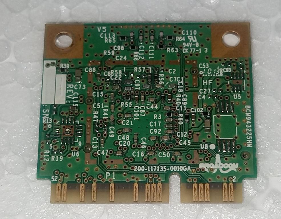 WIFI адаптер з ноутбука ACER ASPIRE 7551G 7741G Broadcom BCM943225HM T77H103 - фото фото фото 4
