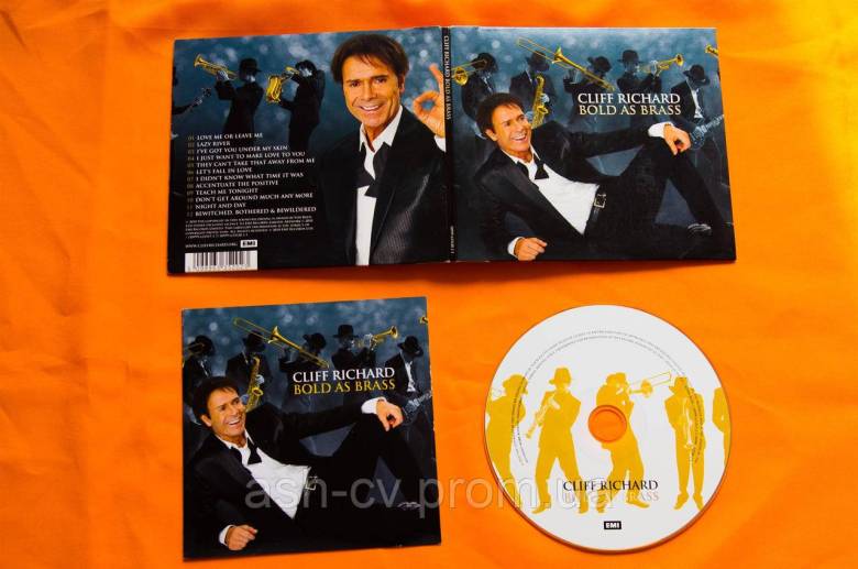 Музичний диск CD. CLIFF RICHARD - BOLD AS BRASS - фото фото фото 3