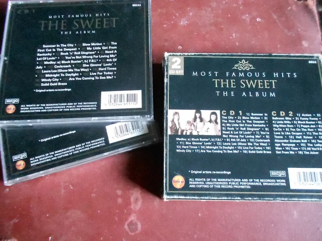 Sweet The Album Most Famous Hits 2CD фирменный - фото фото фото 1