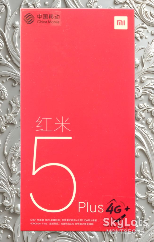 Redmi 5 Plus смартфон коробка - фото фото фото 0