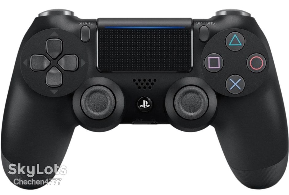 Багатофункціональний джойстик DualShock 4 для Sony PS4 V2 Чорний Bluetooth NEW - фото фото фото 0