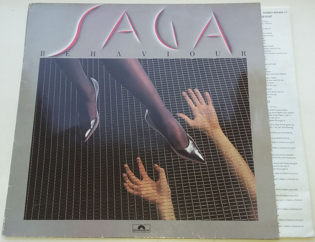 SAGA Behaviour LP VG++ - фото фото фото 0